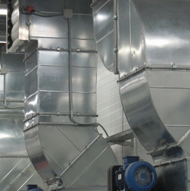 Çakma flanşlı Dikdörtgen Hava Kanalı